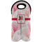 Hearts & Bunnies Double Wine Tote - Front (new)