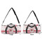 Hearts & Bunnies Duffle Bag Small and Large