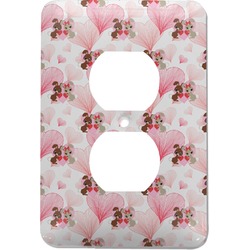 Hearts & Bunnies Electric Outlet Plate