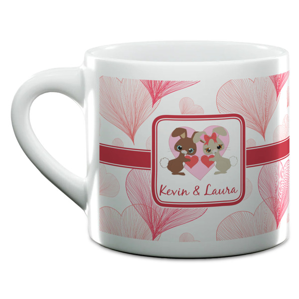Hearts & Bunnies Espresso Cup - 6oz (Double Shot) (MAIN)