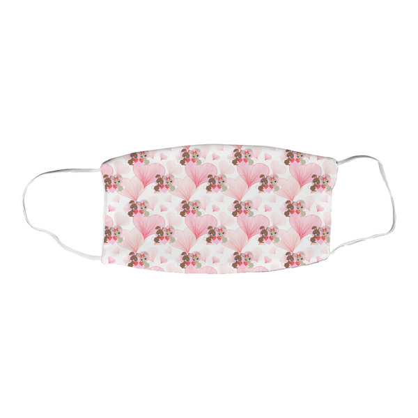 Hearts & Bunnies Fabric Face Mask