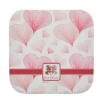 Hearts & Bunnies Face Towel (Personalized)