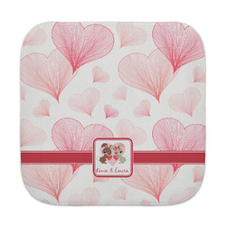 Hearts & Bunnies Face Towel (Personalized)