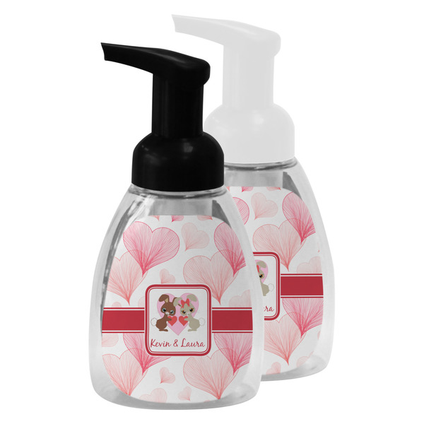Hearts & Bunnies Foam Soap Bottles - Main