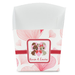 Hearts & Bunnies French Fry Favor Boxes (Personalized)