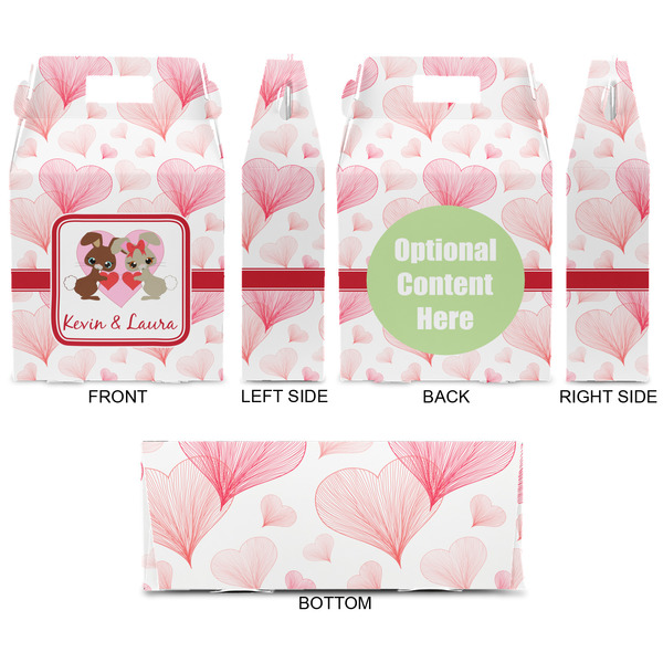 Hearts & Bunnies Gable Favor Box - Approval