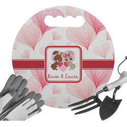 Hearts & Bunnies Gardening Knee Cushion (Personalized)