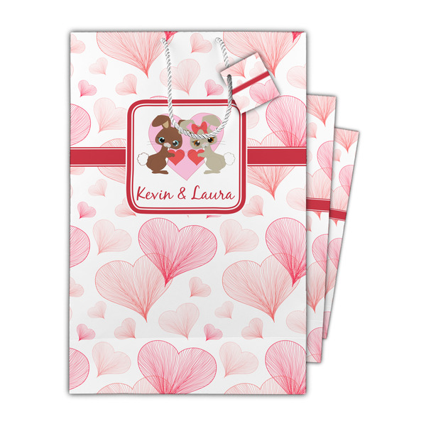 Hearts & Bunnies Gift Bags - Parent/Main