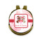 Hearts & Bunnies Golf Ball Marker - Hat Clip - Gold
