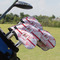 Hearts & Bunnies Golf Club Cover - Set of 9 - On Clubs