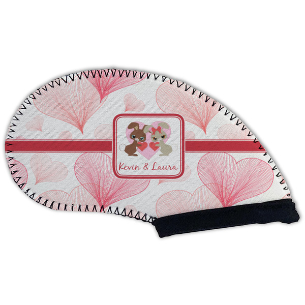 Hearts & Bunnies Golf Club Covers - BACK