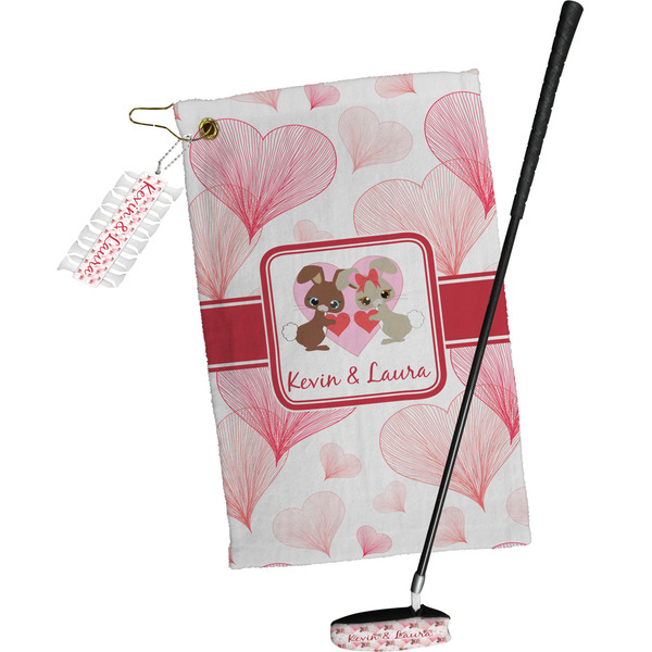 Hearts & Bunnies Golf Gift Kit (Full Print)