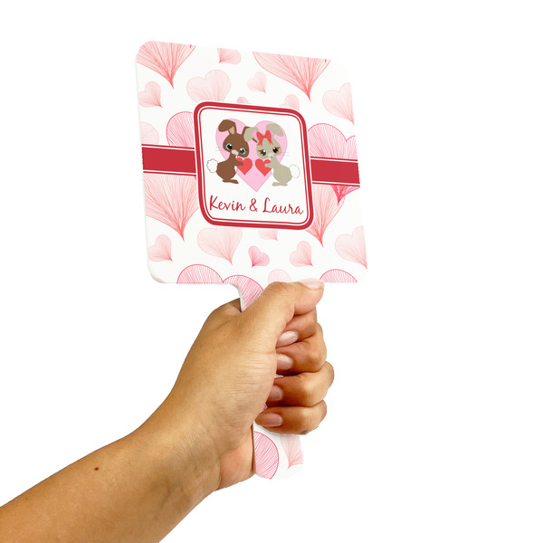 Hearts & Bunnies Hand Mirrors - Alt View