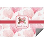 Hearts & Bunnies Indoor / Outdoor Rug - 8'x10' (Personalized)