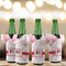 Hearts & Bunnies Jersey Bottle Cooler - Set of 4 - LIFESTYLE