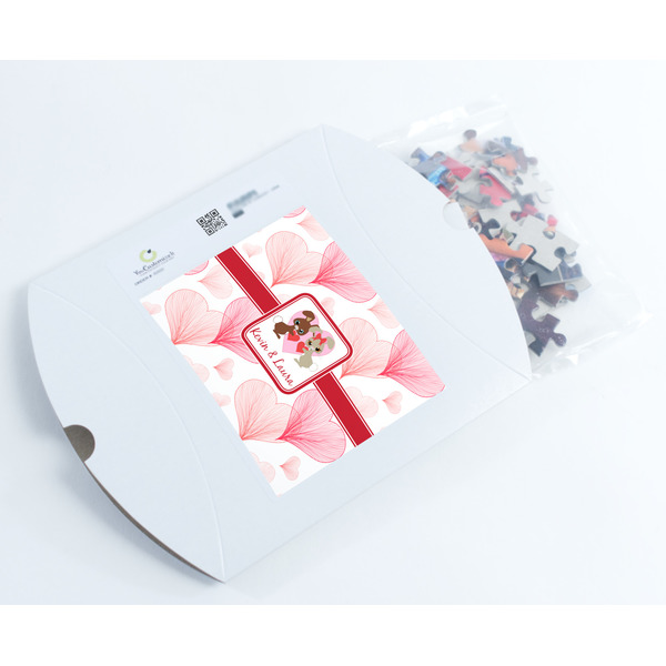 Hearts & Bunnies Jigsaw Puzzle 110 Piece - Box