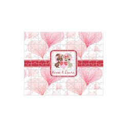 Hearts & Bunnies 110 pc Jigsaw Puzzle (Personalized)