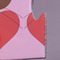 Hearts & Bunnies Jigsaw Puzzle 30 Piece  - Close Up