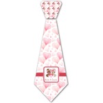Hearts & Bunnies Iron On Tie (Personalized)
