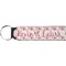 Hearts & Bunnies Neoprene Keychain Fob (Personalized)