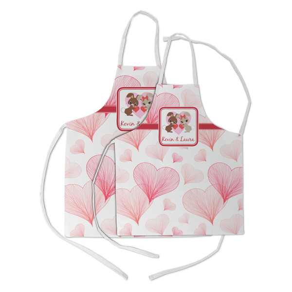 Hearts & Bunnies Kid's Aprons - Parent - Main