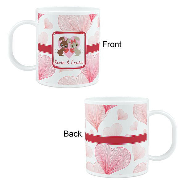 Hearts & Bunnies Kid's Mug - Apvl