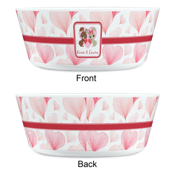 Hearts & Bunnies Kids Bowls - APPROVAL