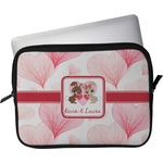 Hearts & Bunnies Laptop Sleeve / Case (Personalized)