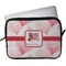Hearts & Bunnies Laptop Sleeve / Case - 13" (Personalized)