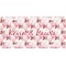 Hearts & Bunnies Front License Plate (Personalized)