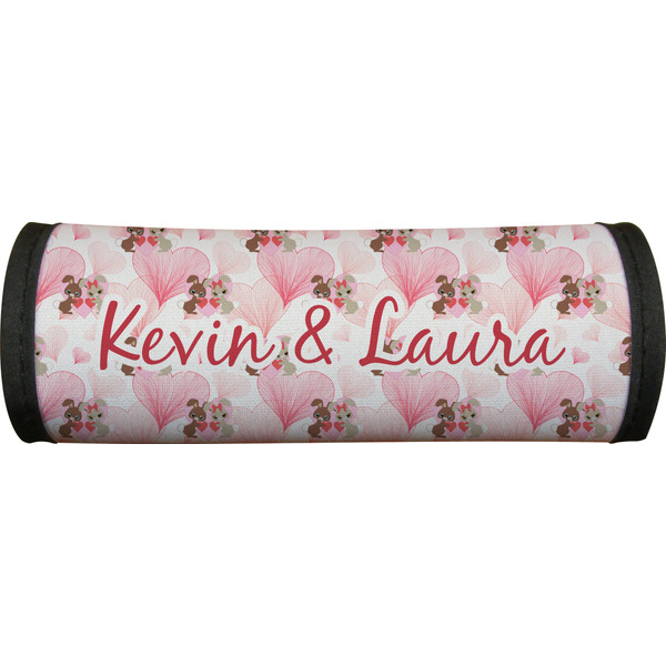 Hearts & Bunnies Luggage Handle Wrap