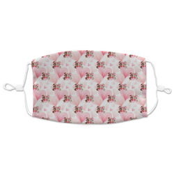 Hearts & Bunnies Adult Cloth Face Mask - XLarge