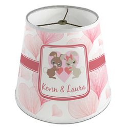 Hearts & Bunnies Empire Lamp Shade (Personalized)