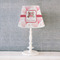 Hearts & Bunnies Poly Film Empire Lampshade - Lifestyle