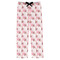Hearts & Bunnies Mens Pajama Pants - Flat