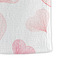 Hearts & Bunnies Microfiber Dish Towel - DETAIL