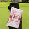 Hearts & Bunnies Microfiber Golf Towels - Small - LIFESTYLE