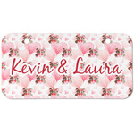 Hearts & Bunnies Mini/Bicycle License Plate (2 Holes) (Personalized)