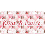 Hearts & Bunnies Mini/Bicycle License Plate (Personalized)