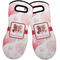 Hearts & Bunnies Neoprene Oven Mitts - Set of 2 w/ Couple's Names