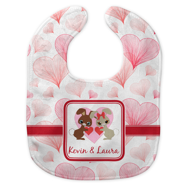 Hearts & Bunnies New Bib Flat Approval