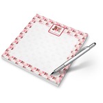 Hearts & Bunnies Notepad (Personalized)