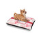 Hearts & Bunnies Outdoor Dog Beds - Small - IN CONTEXT