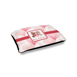 Hearts & Bunnies Outdoor Dog Bed - Small (Personalized)