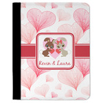 Hearts & Bunnies Padfolio Clipboard (Personalized)