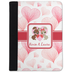 Hearts & Bunnies Padfolio Clipboard - Small (Personalized)