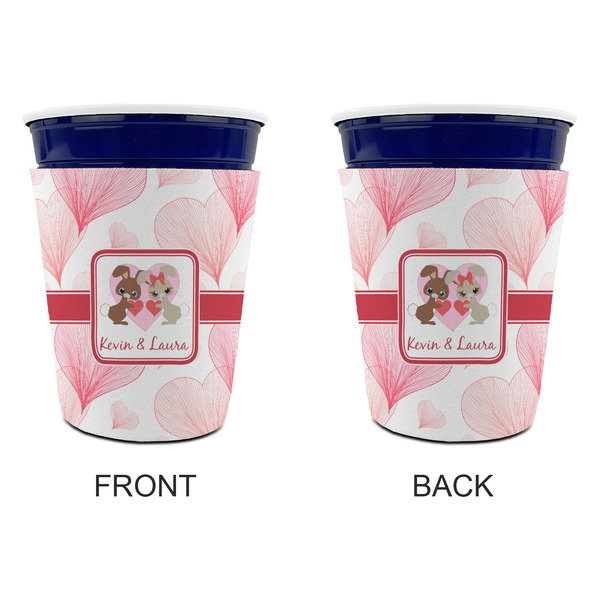 Hearts & Bunnies Party Cup Sleeves - without bottom - Approval