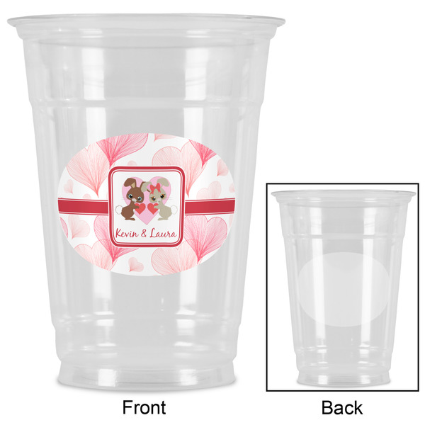 Hearts & Bunnies Party Cups - 16oz - Approval