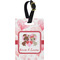 Hearts & Bunnies Personalized Rectangular Luggage Tag