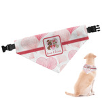 Hearts & Bunnies Dog Bandana - Small (Personalized)